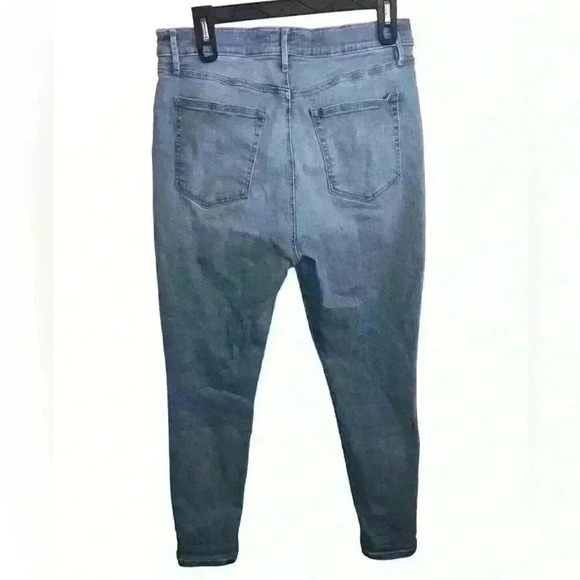 Make and Loved LOFT  The Jegging  31/12 High Rise light Wash Denim Jeans - Picture 3 of 6